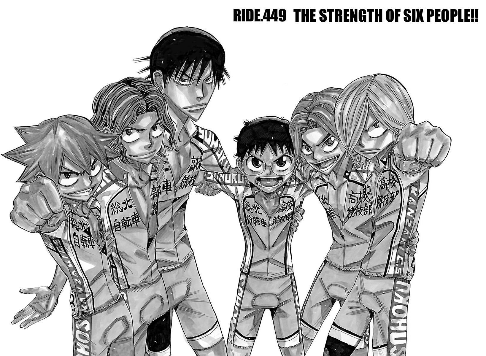 Yowamushi Pedal Chap 449 - Next Chap 450