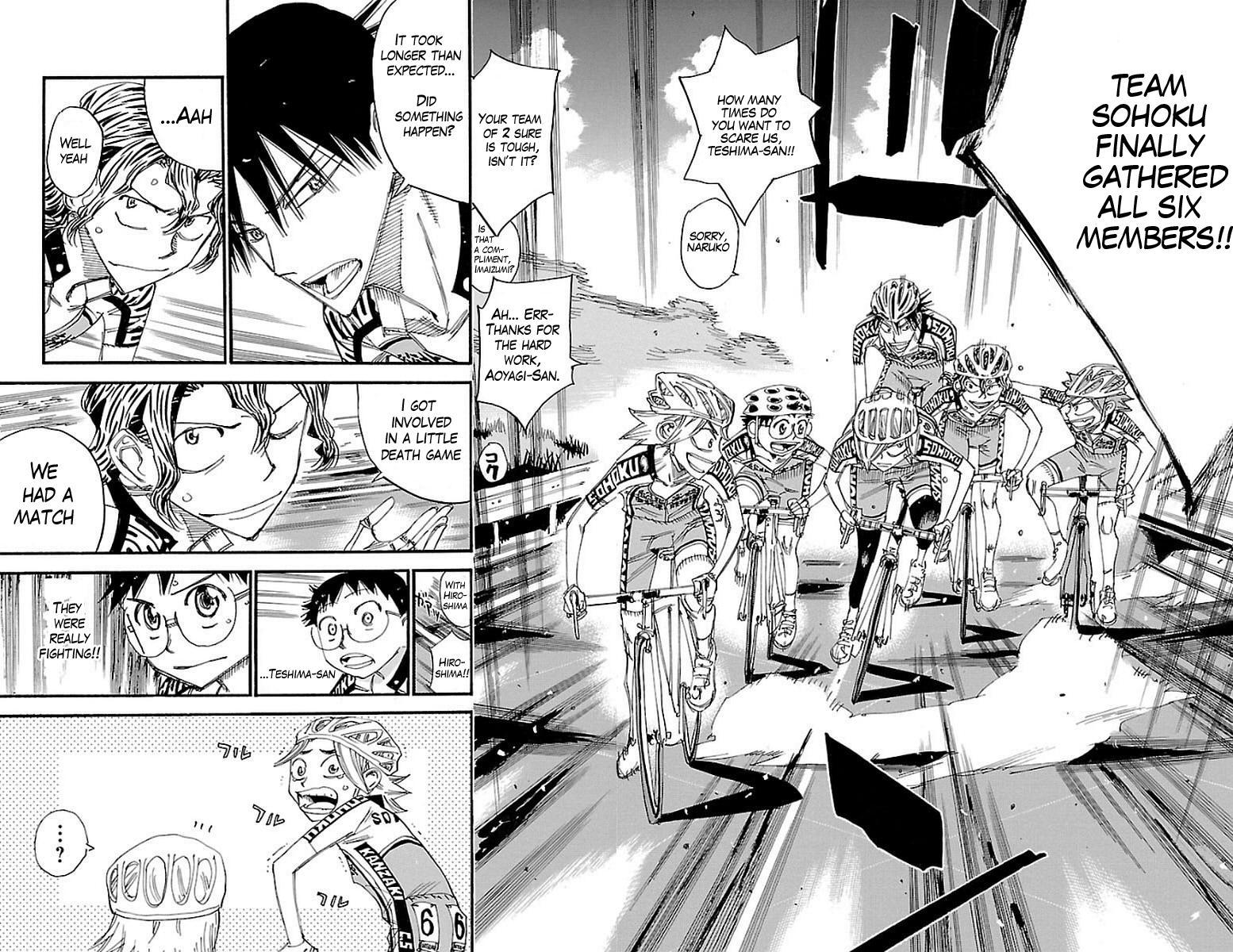 Yowamushi Pedal Chap 449 - Next Chap 450