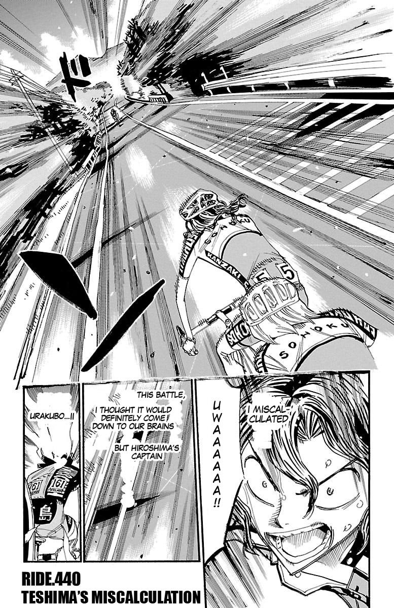 Yowamushi Pedal Chap 440 - Next Chap 441