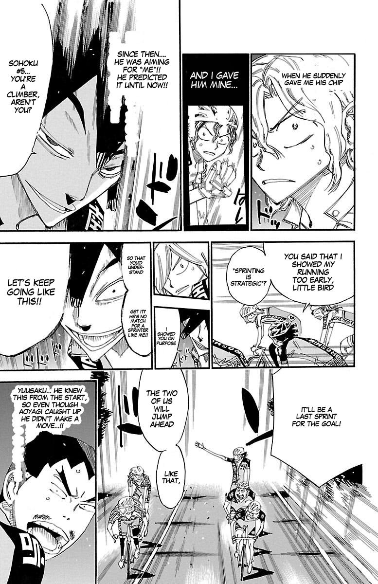 Yowamushi Pedal Chap 441 - Next Chap 442