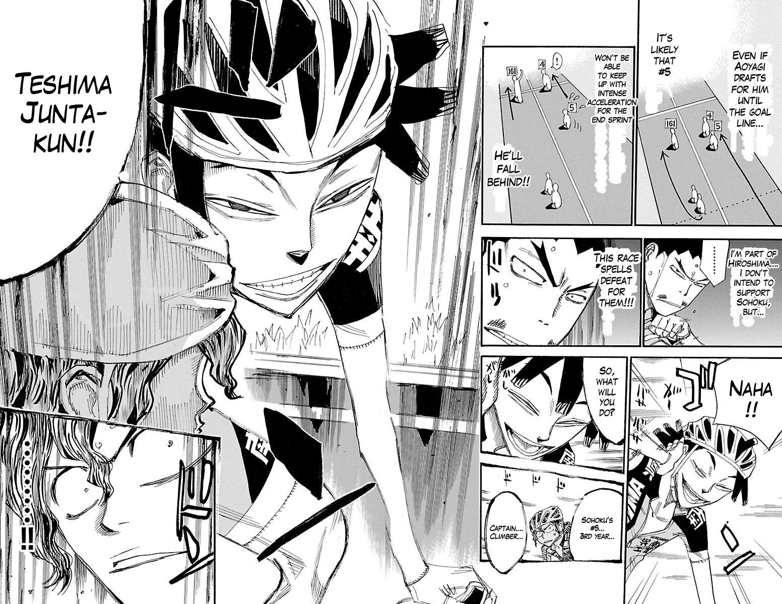 Yowamushi Pedal Chap 442 - Next Chap 443