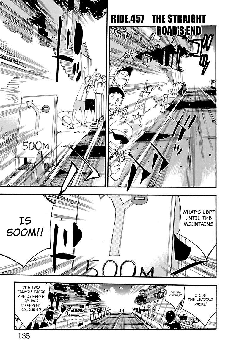 Yowamushi Pedal Chap 457 - Next Chap 458