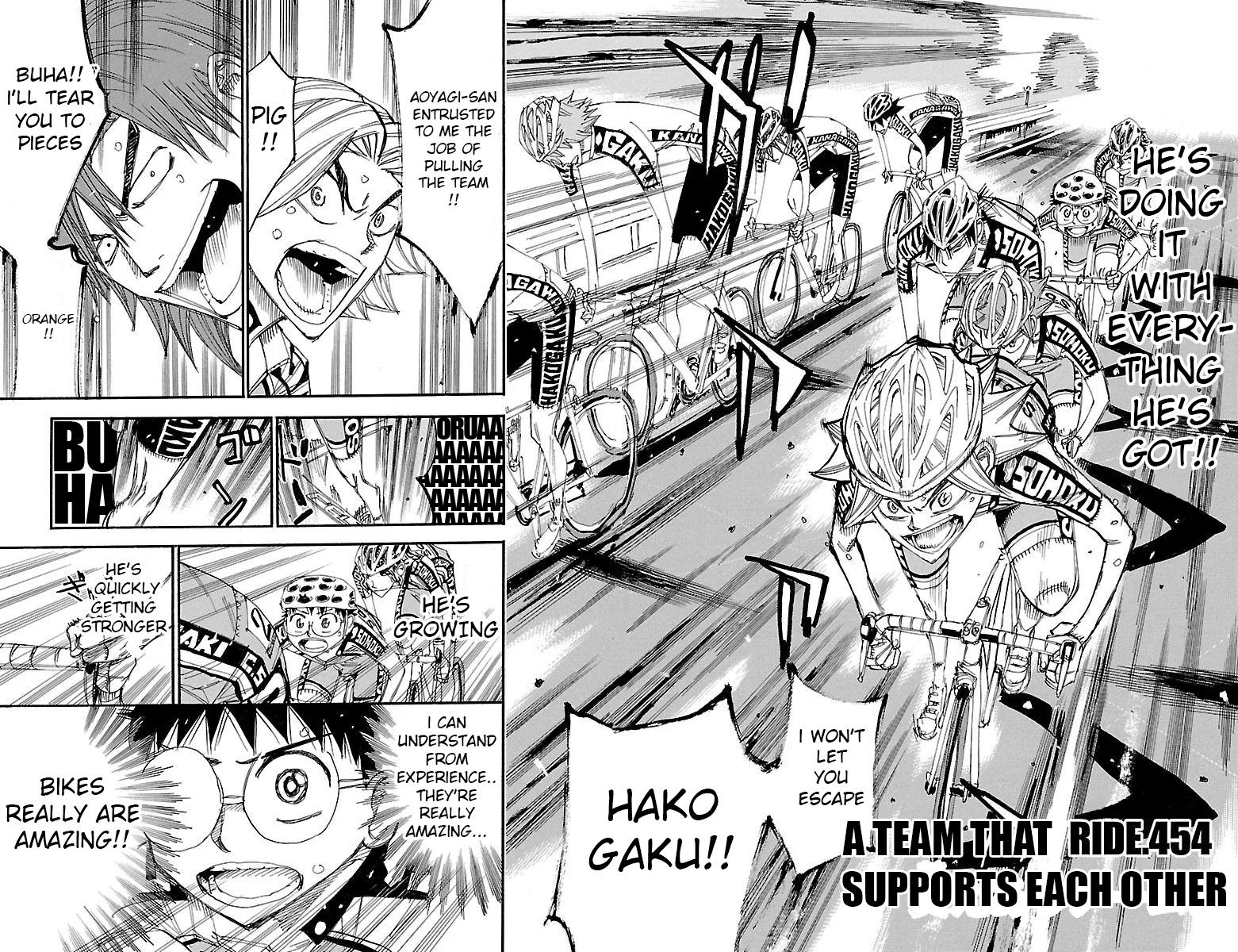 Yowamushi Pedal Chap 454 - Next Chap 455