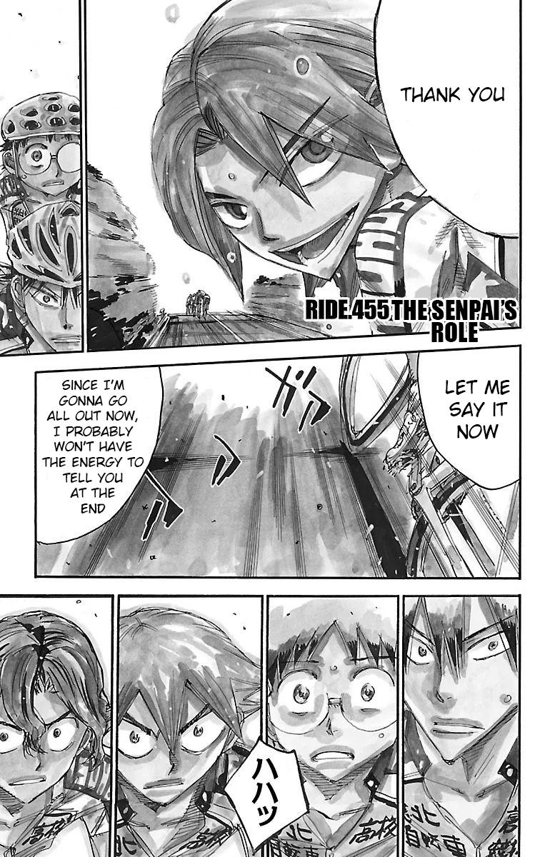 Yowamushi Pedal Chap 455 - Next Chap 456