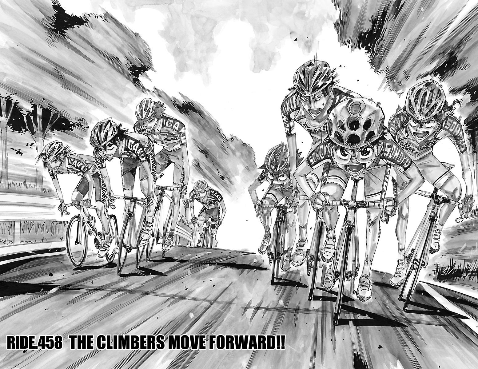 Yowamushi Pedal Chap 458 - Next Chap 459