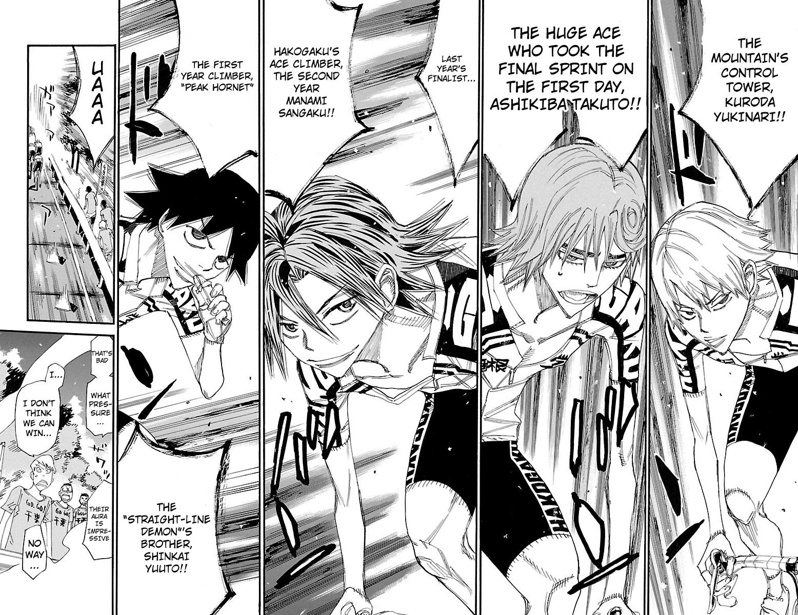 Yowamushi Pedal Chap 458 - Next Chap 459