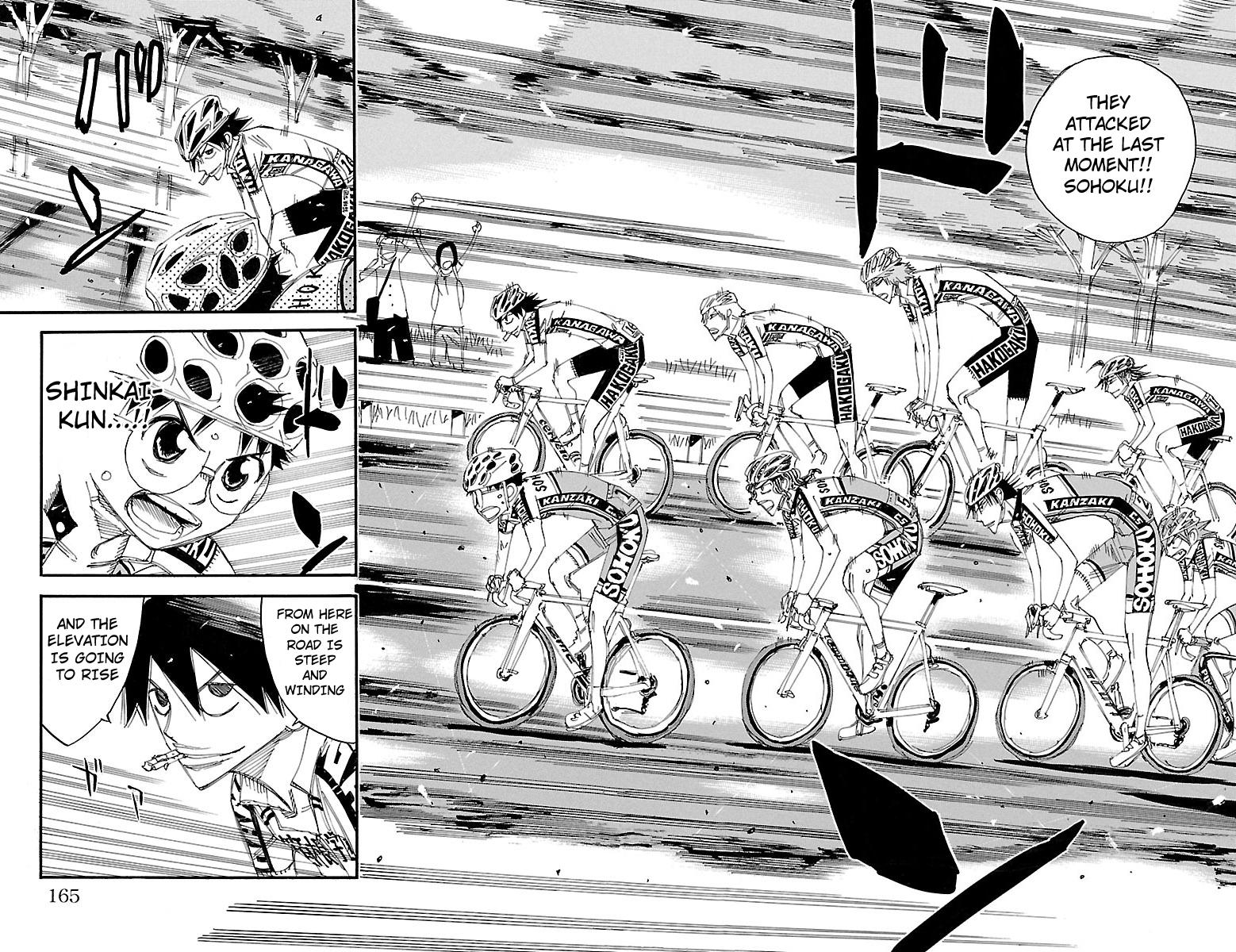 Yowamushi Pedal Chap 458 - Next Chap 459