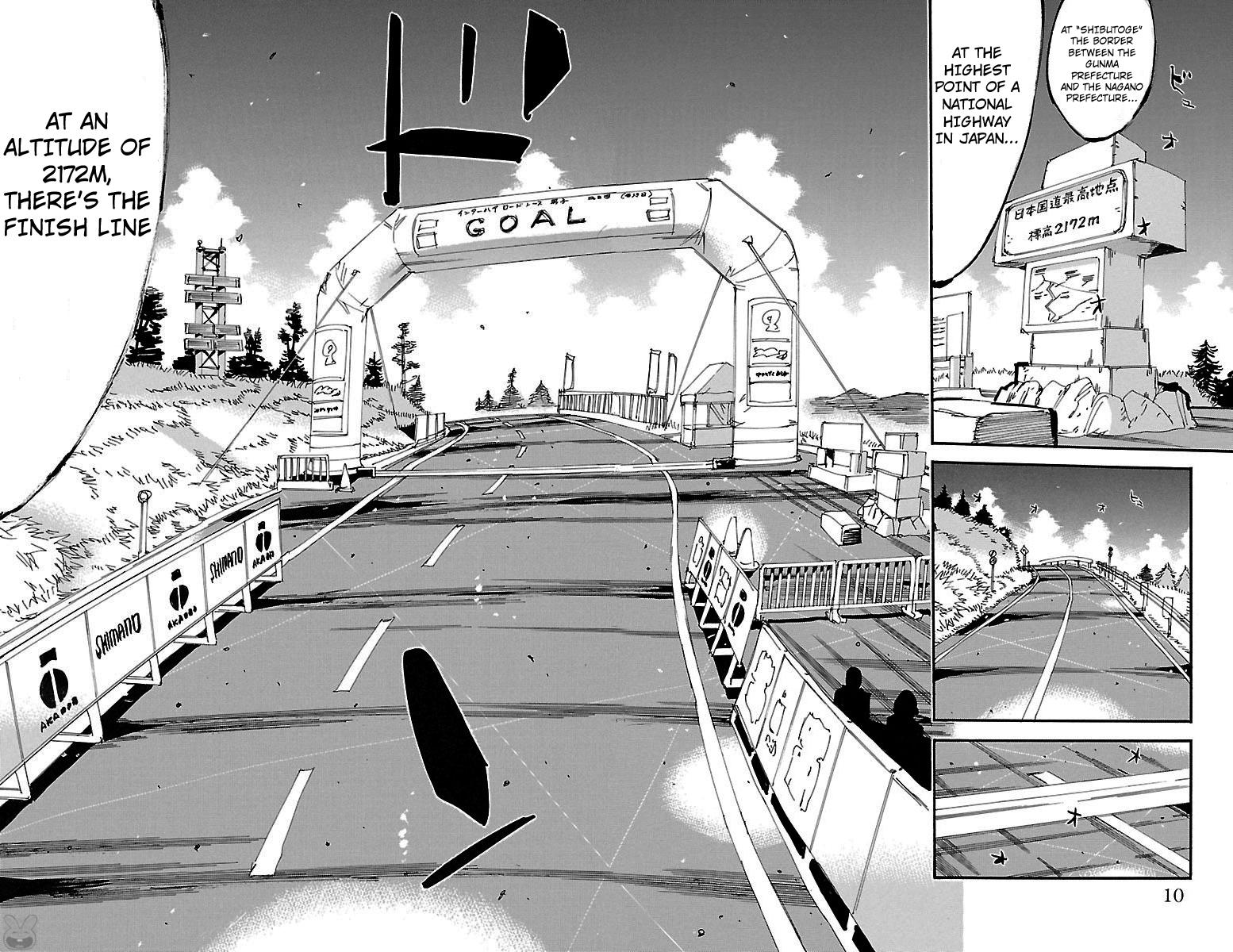 Yowamushi Pedal Chap 459 - Next Chap 460