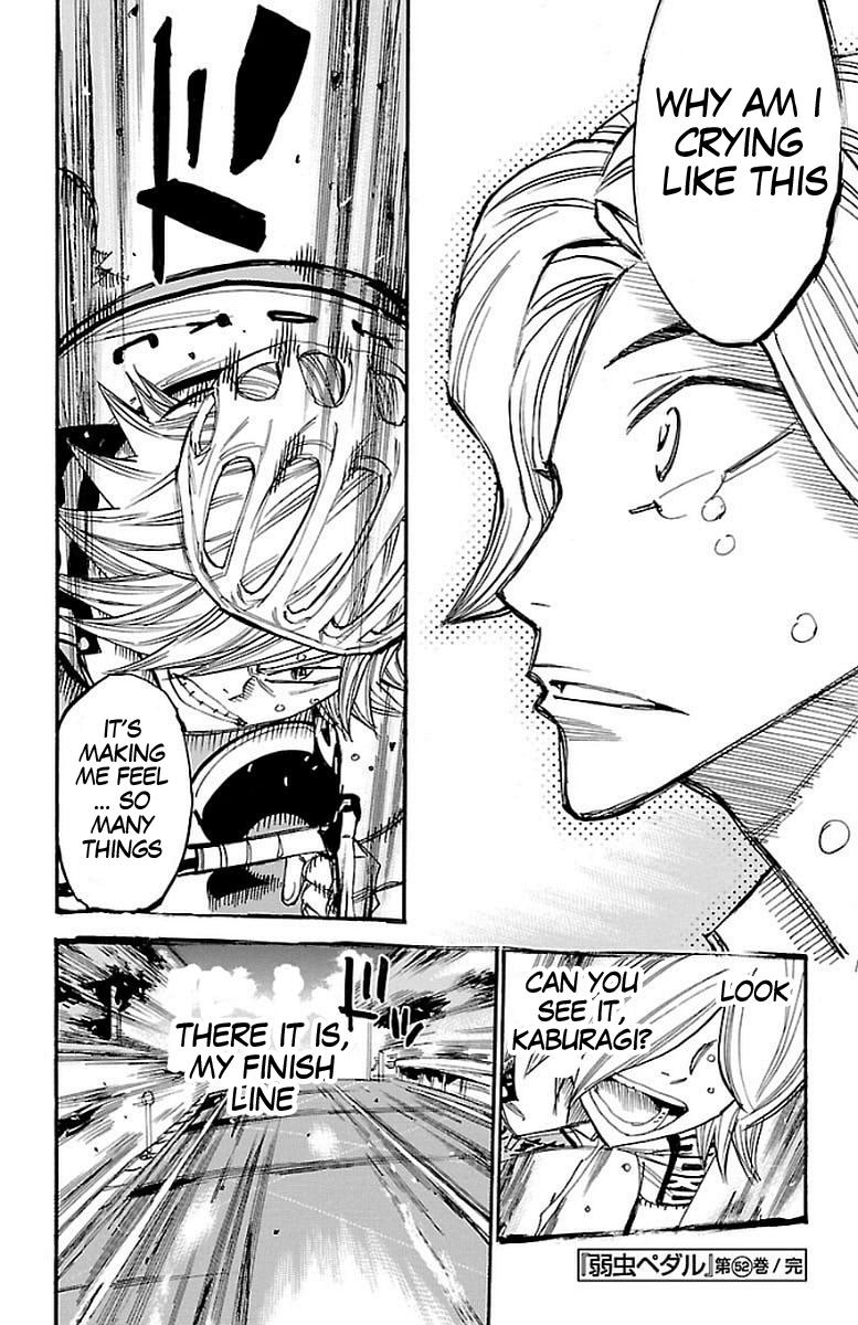 Yowamushi Pedal Chap 450 - Next Chap 451