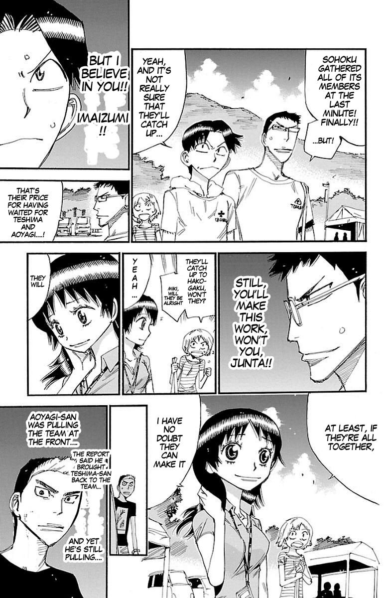 Yowamushi Pedal Chap 450 - Next Chap 451