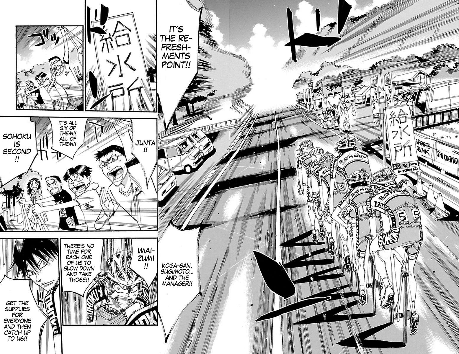 Yowamushi Pedal Chap 450 - Next Chap 451