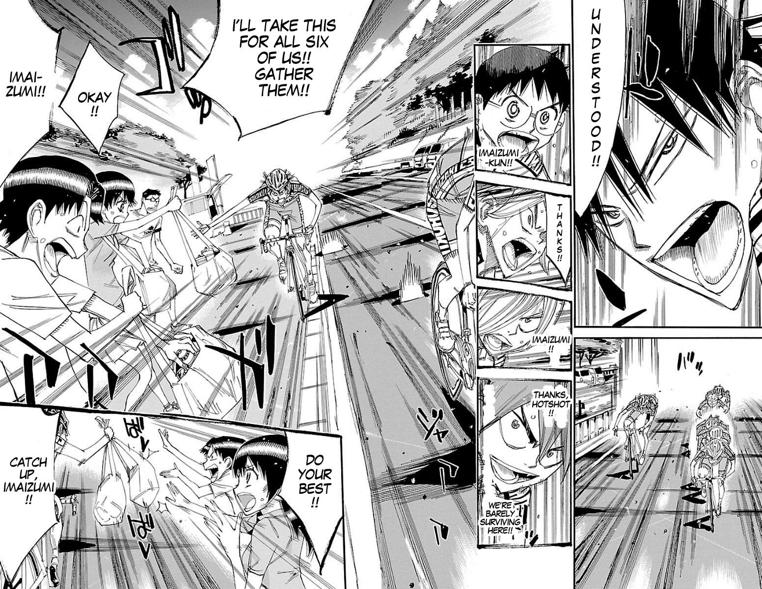 Yowamushi Pedal Chap 450 - Next Chap 451