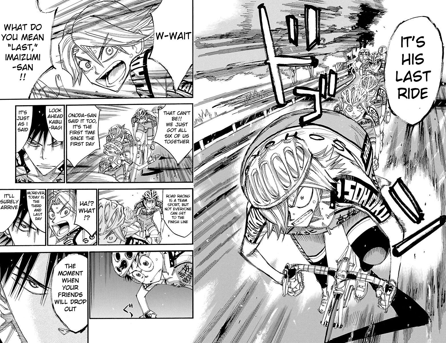 Yowamushi Pedal Chap 451 - Next Chap 452
