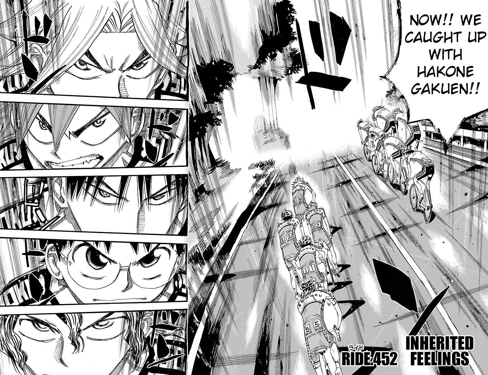 Yowamushi Pedal Chap 452 - Next Chap 453