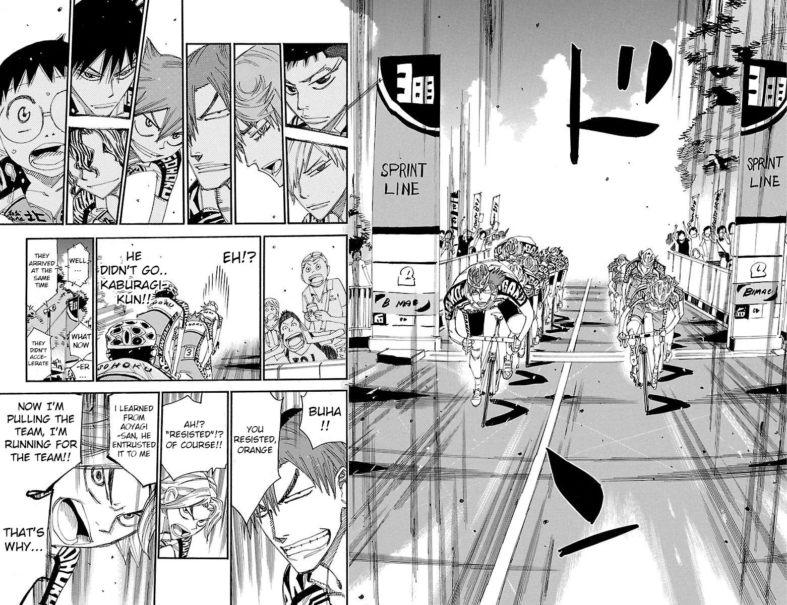Yowamushi Pedal Chap 453 - Next Chap 454