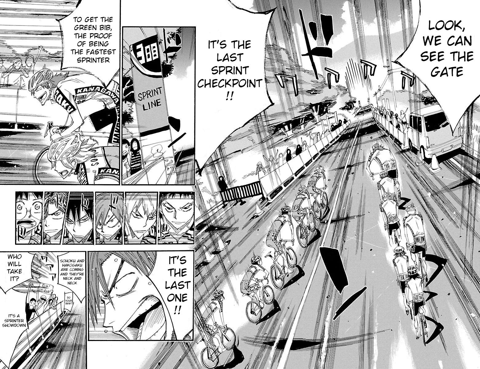 Yowamushi Pedal Chap 453 - Next Chap 454