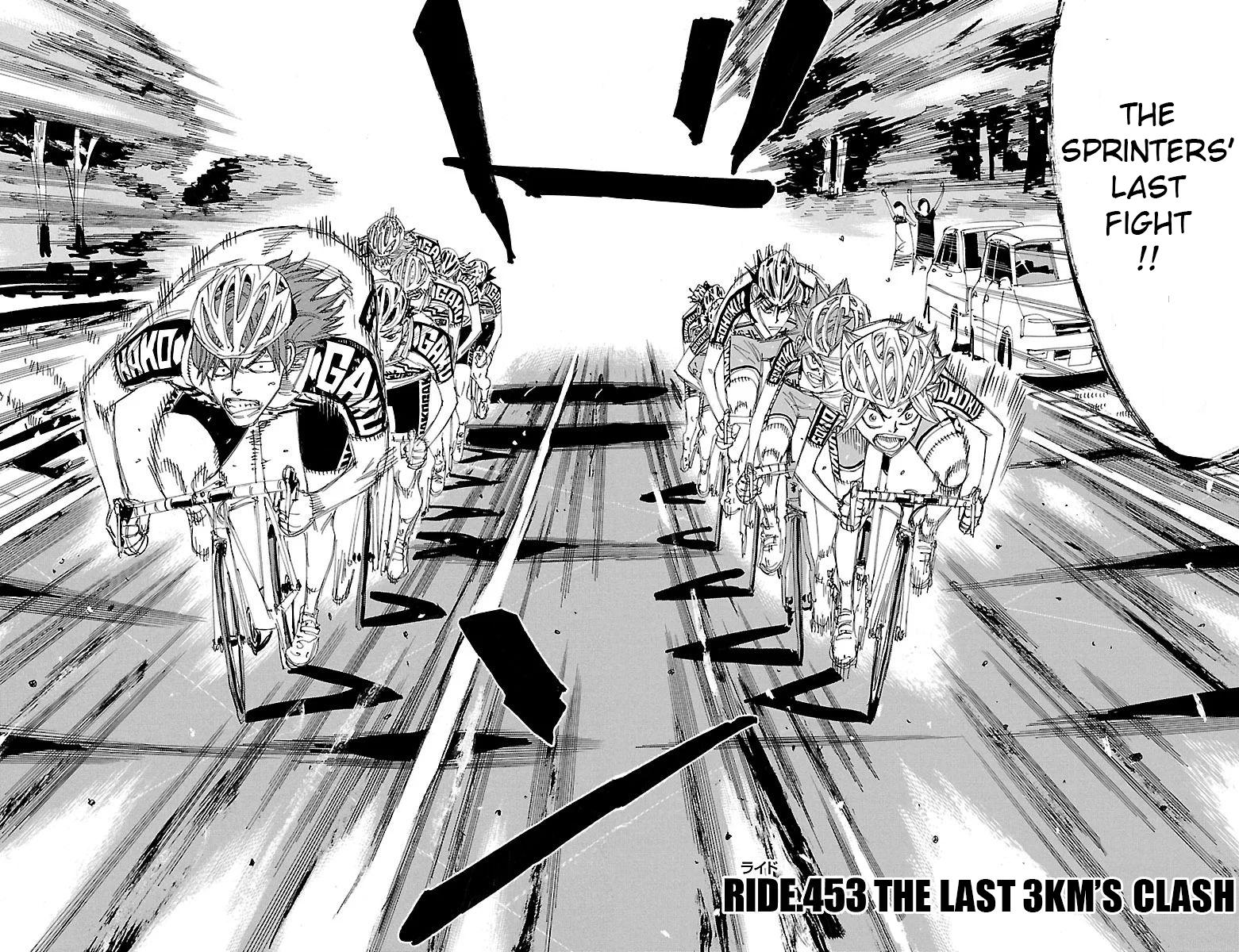 Yowamushi Pedal Chap 453 - Next Chap 454