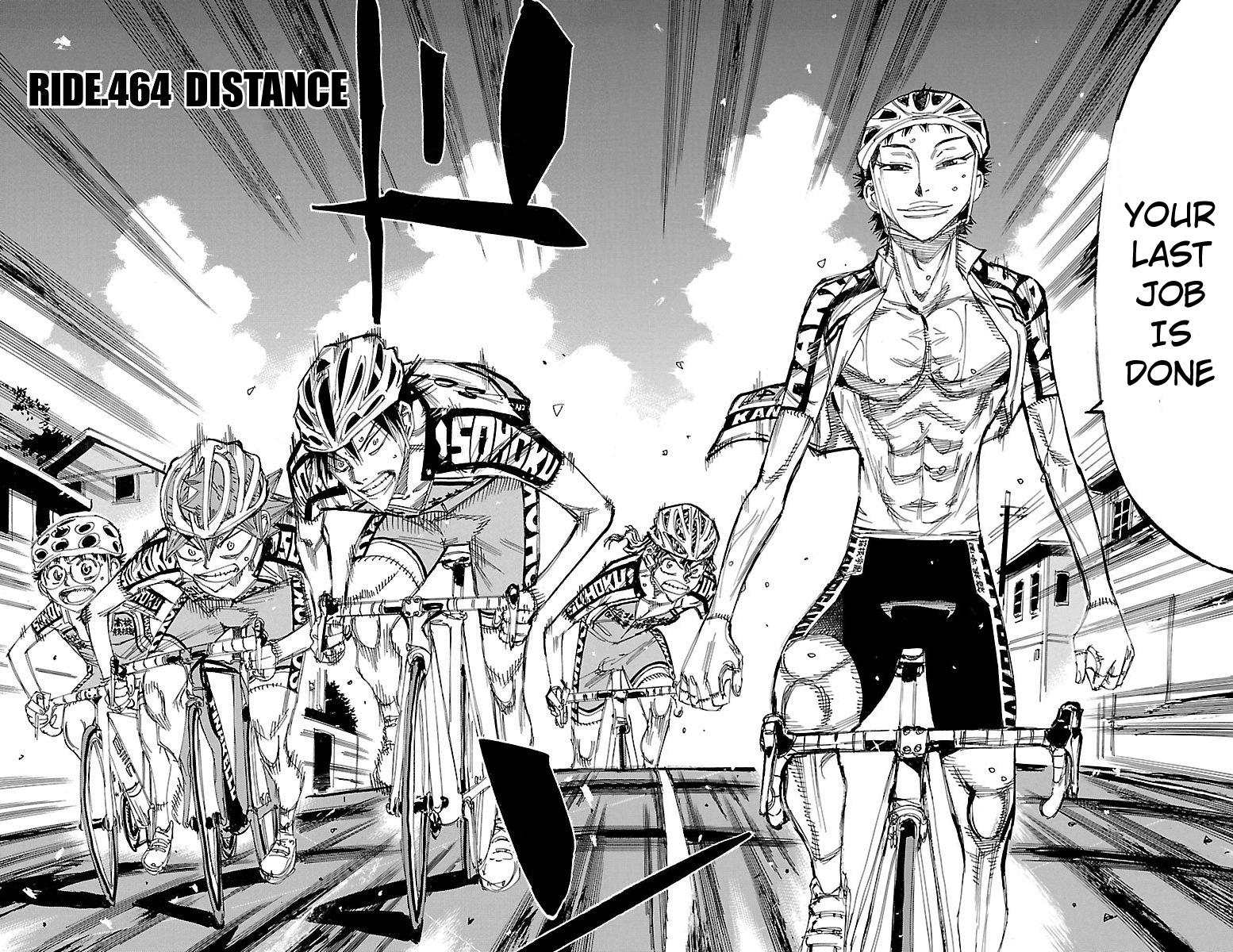 Yowamushi Pedal Chap 464 - Next Chap 465