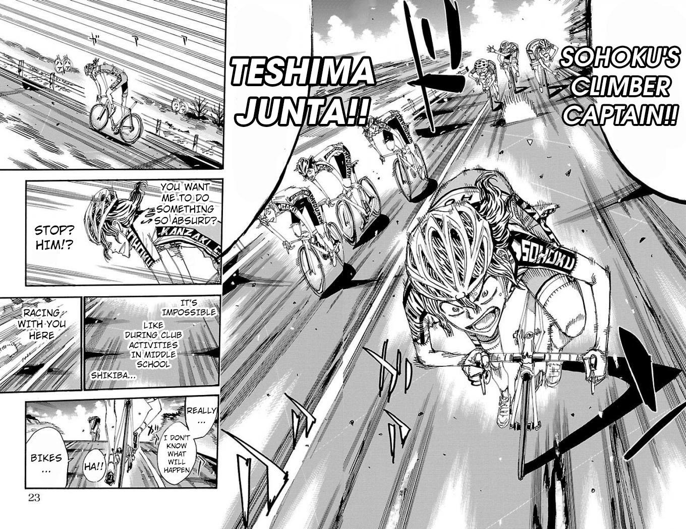 Yowamushi Pedal Chap 468 - Next Chap 469