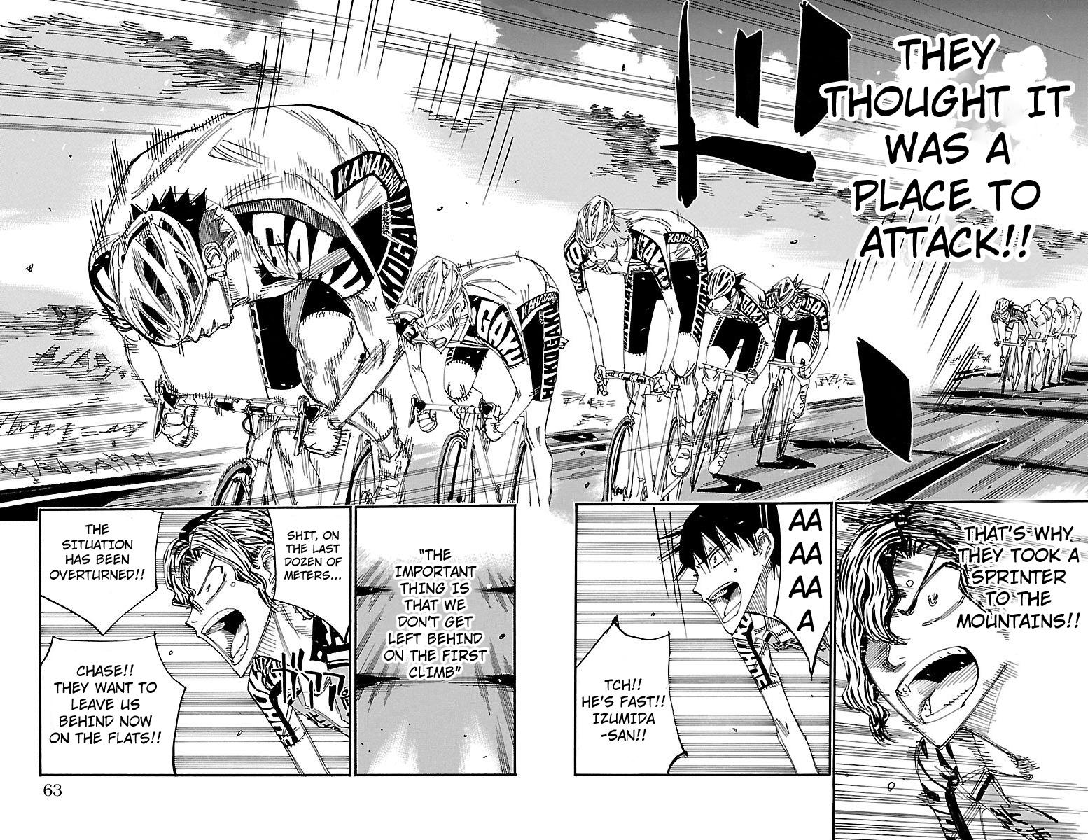 Yowamushi Pedal Chap 461 - Next Chap 462