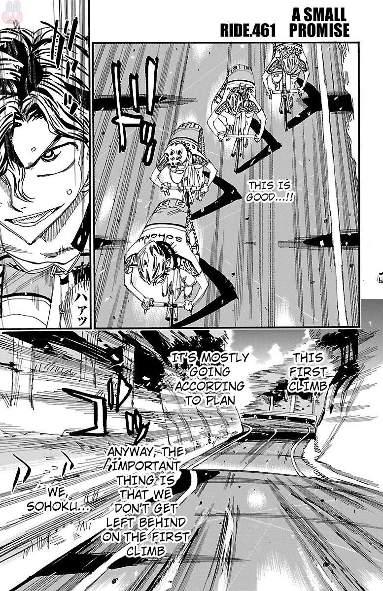 Yowamushi Pedal Chap 461 - Next Chap 462