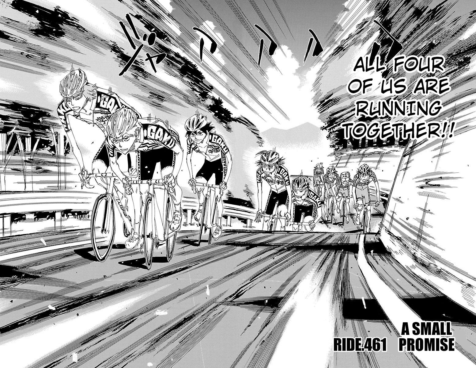 Yowamushi Pedal Chap 461 - Next Chap 462