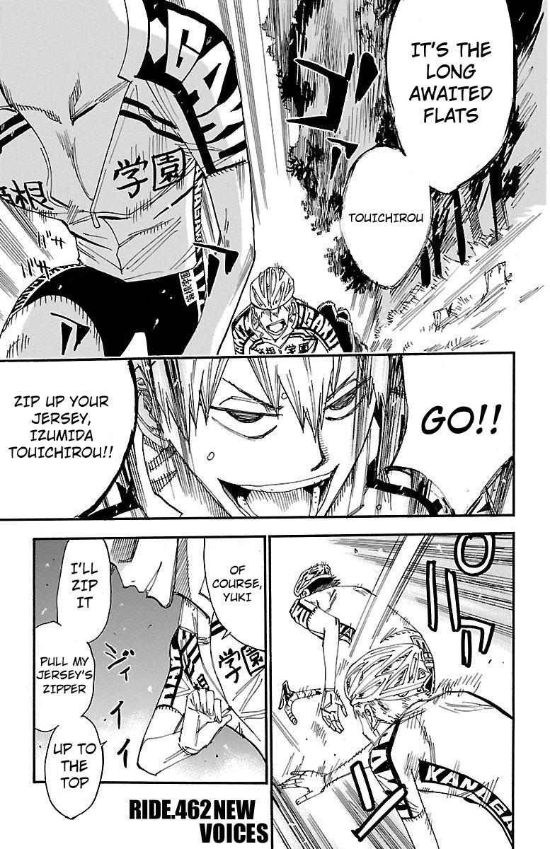 Yowamushi Pedal Chap 462 - Next Chap 463