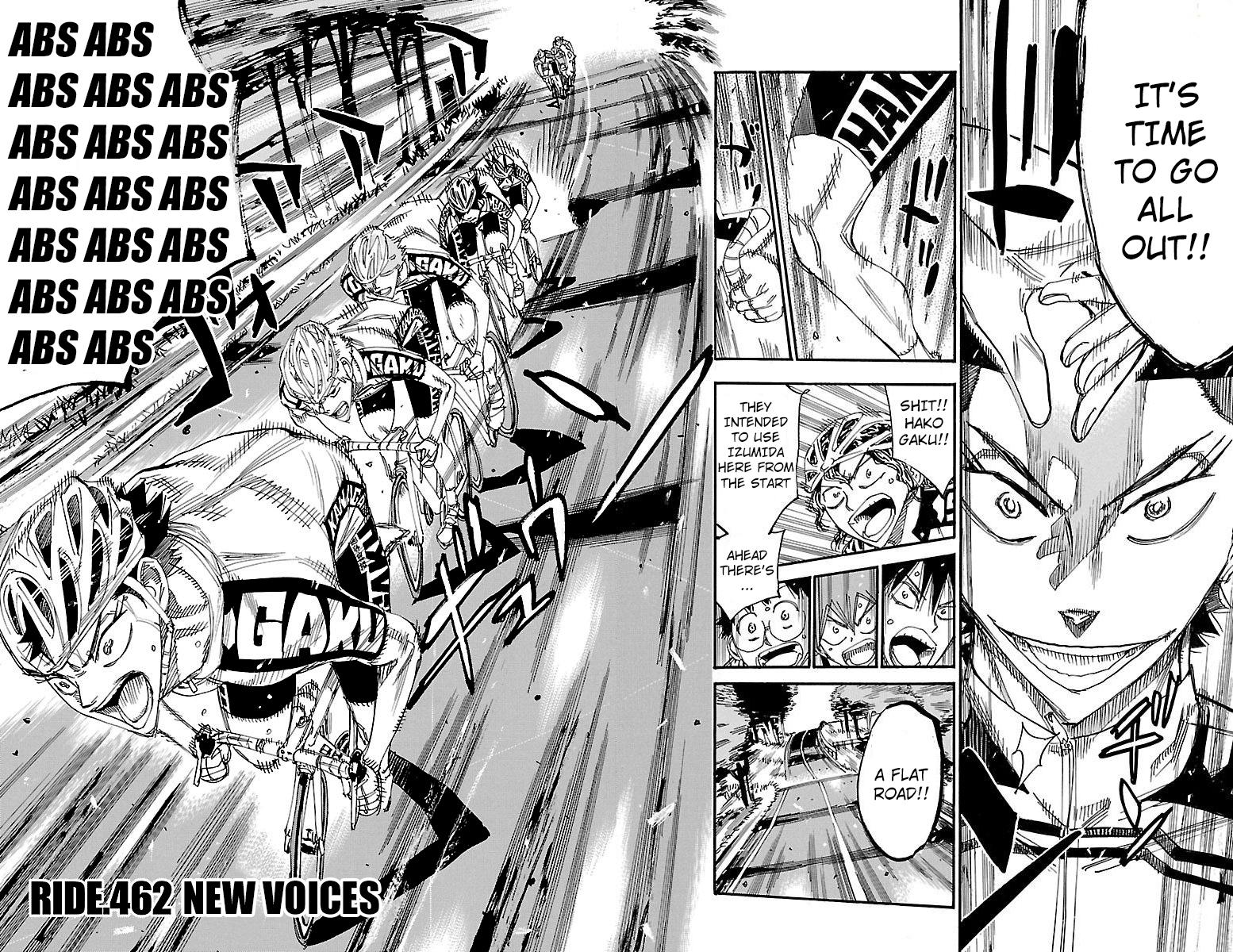 Yowamushi Pedal Chap 462 - Next Chap 463