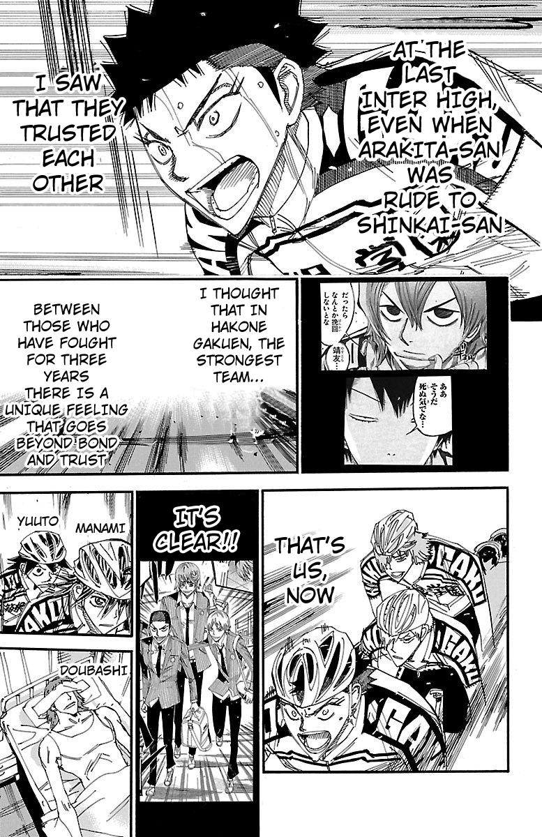 Yowamushi Pedal Chap 463 - Next Chap 464
