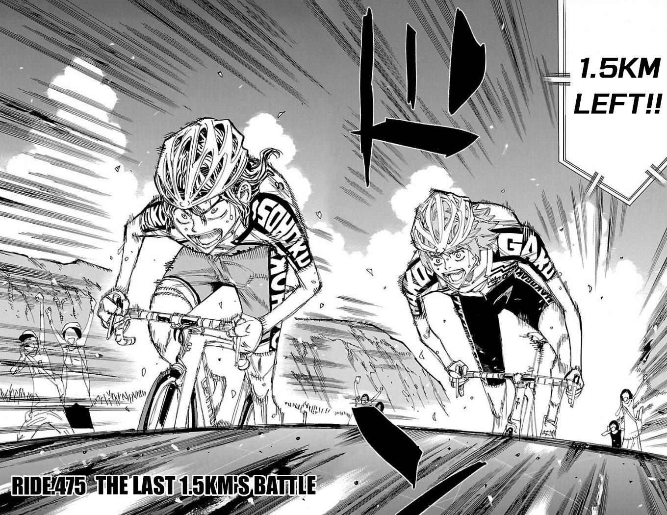 Yowamushi Pedal Chap 475 - Next Chap 476