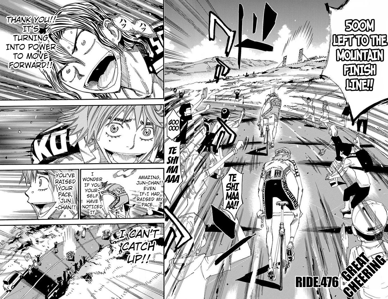 Yowamushi Pedal Chap 476 - Next Chap 477