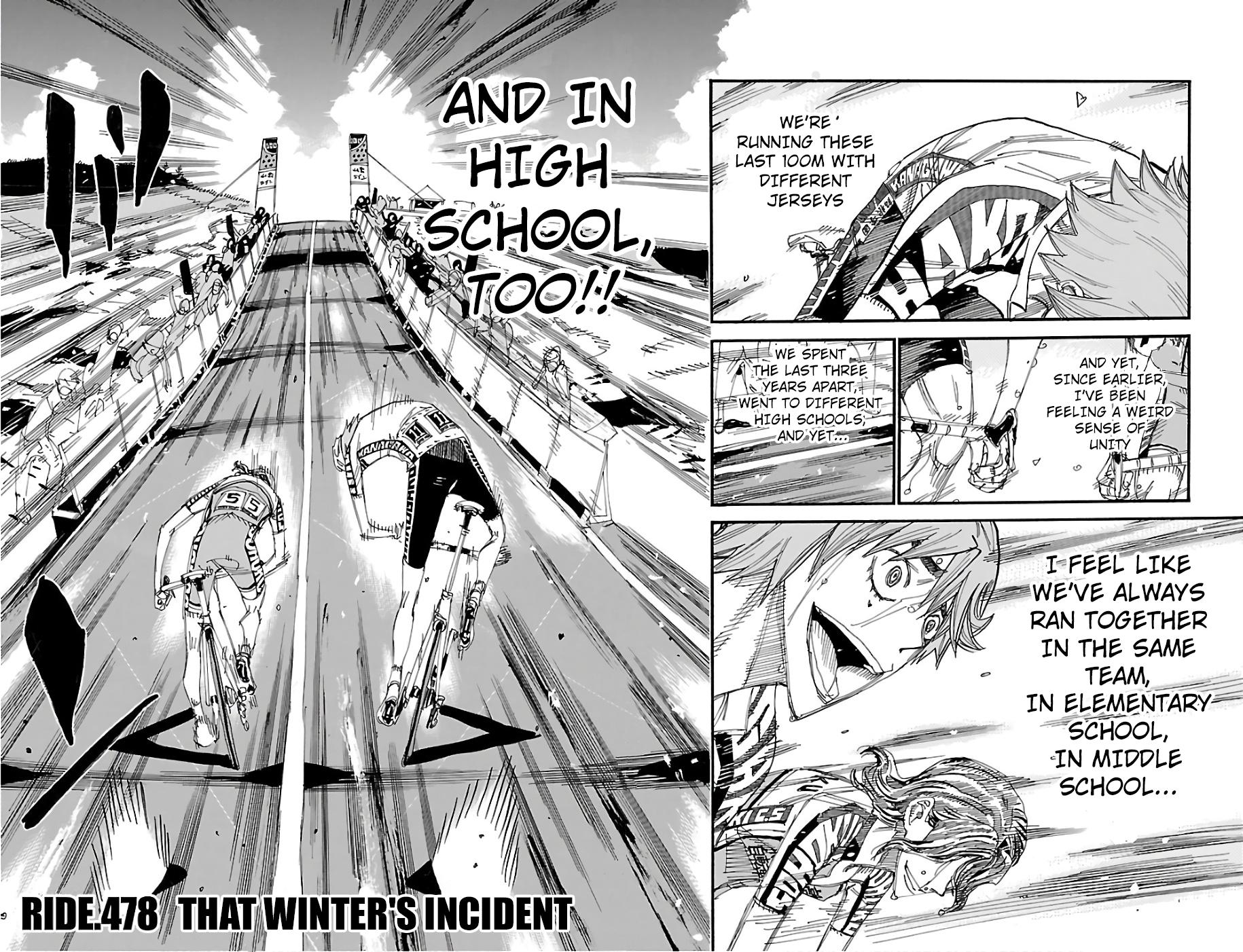 Yowamushi Pedal Chap 478 - Next Chap 479