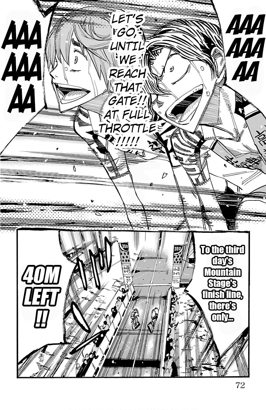 Yowamushi Pedal Chap 479 - Next Chap 480