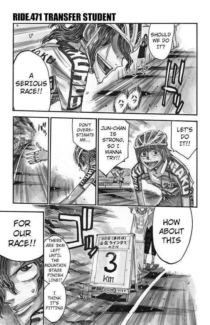 Yowamushi Pedal Chap 471 - Next Chap 472