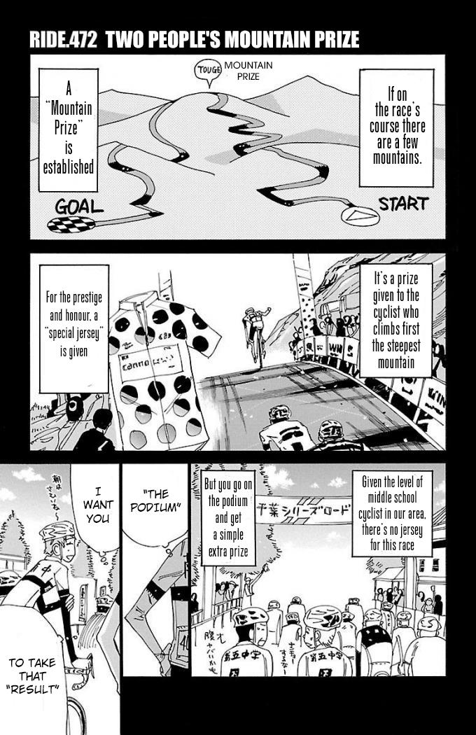 Yowamushi Pedal Chap 472 - Next Chap 473
