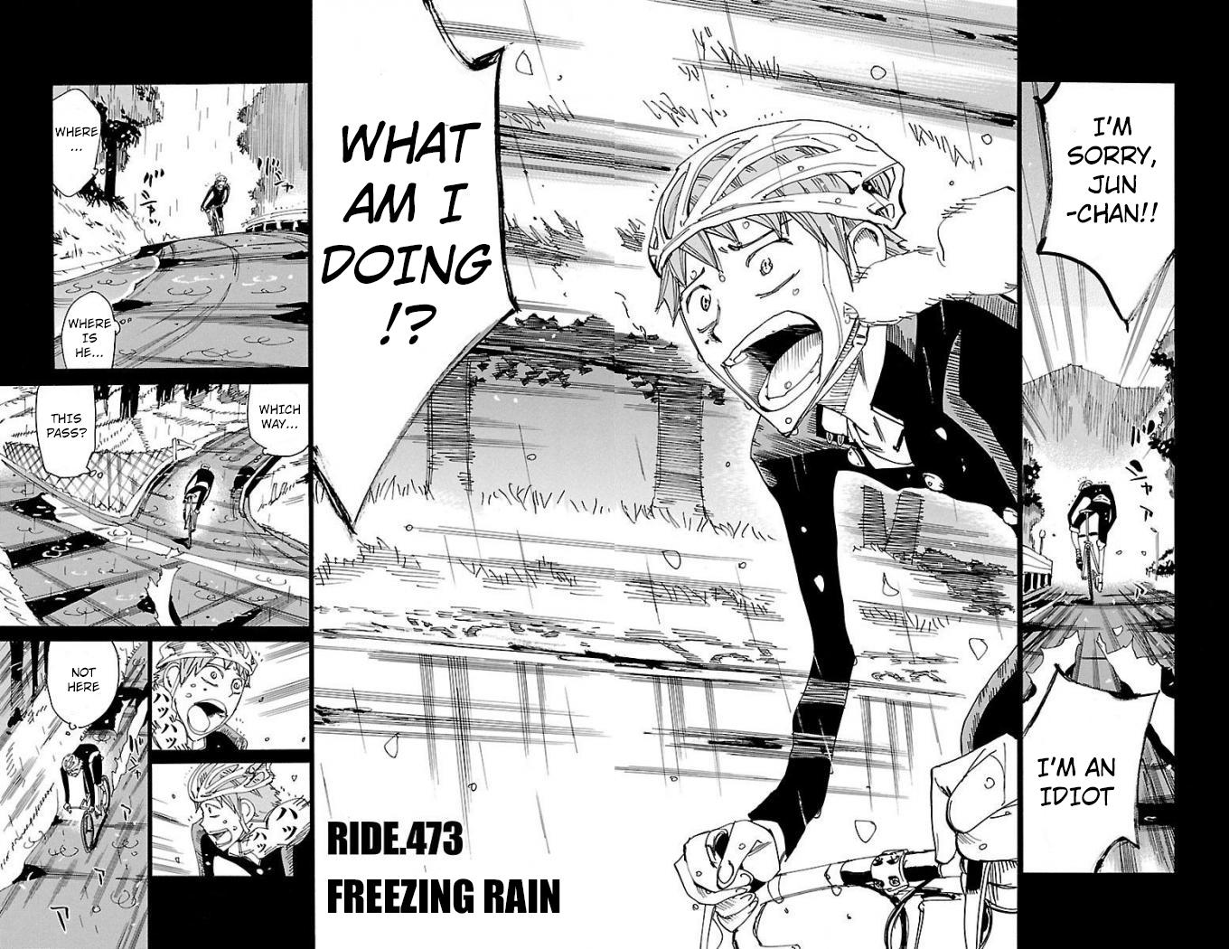 Yowamushi Pedal Chap 473 - Next Chap 474