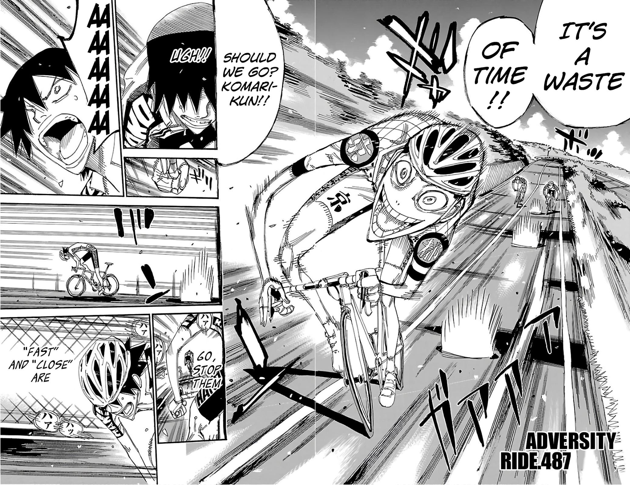 Yowamushi Pedal Chap 487 - Next Chap 488