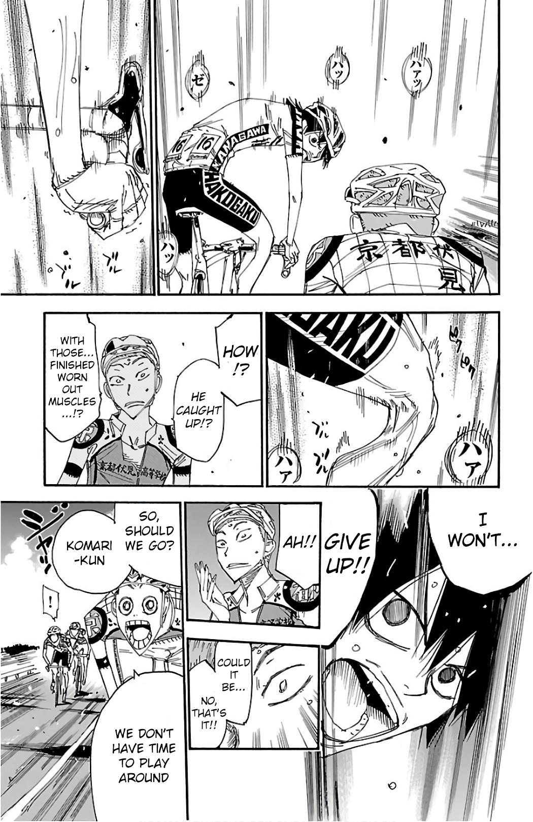 Yowamushi Pedal Chap 487 - Next Chap 488