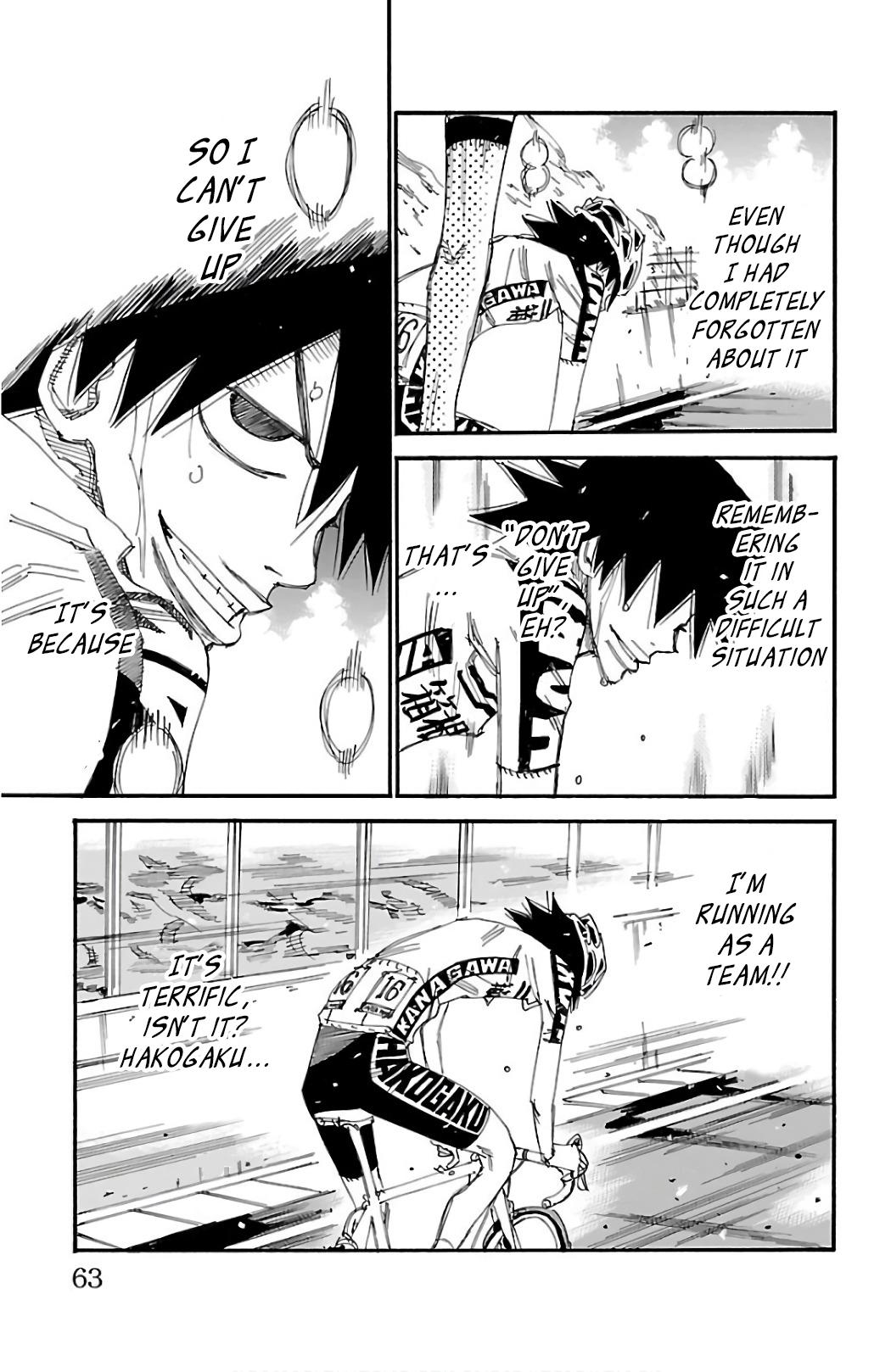 Yowamushi Pedal Chap 487 - Next Chap 488