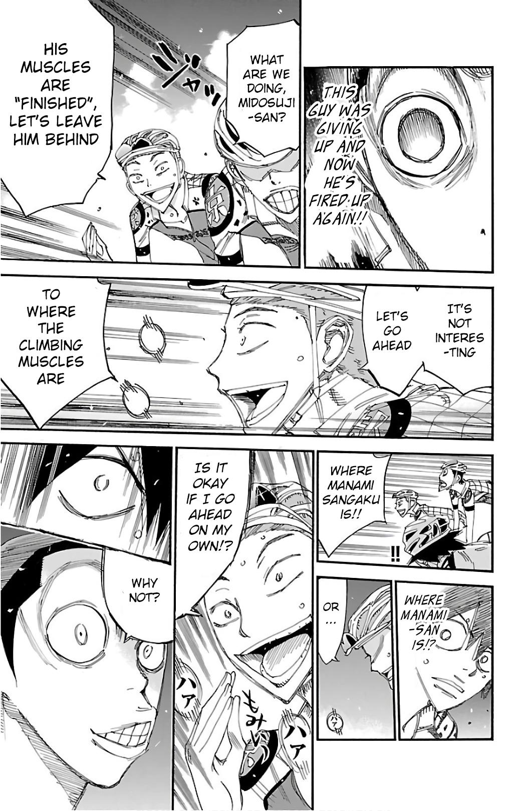 Yowamushi Pedal Chap 487 - Next Chap 488