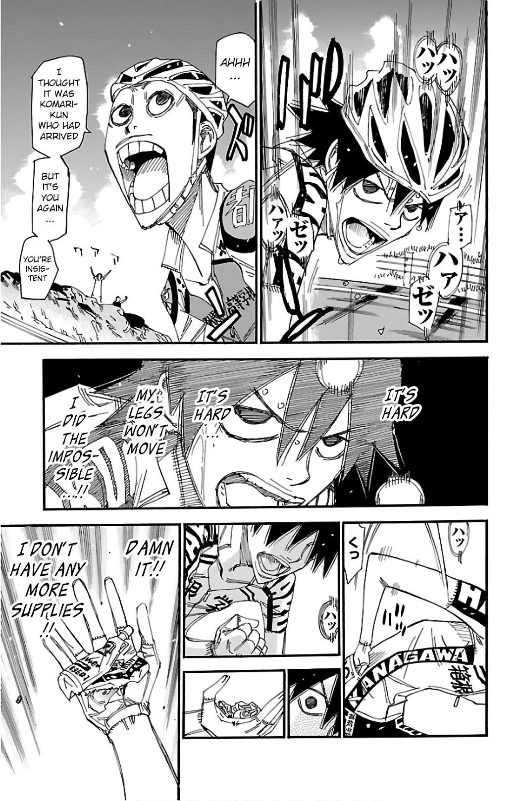 Yowamushi Pedal Chap 487 - Next Chap 488