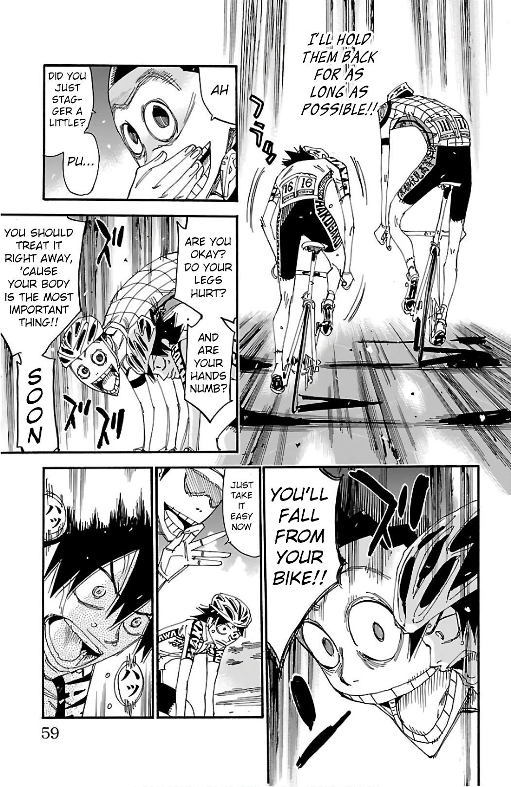 Yowamushi Pedal Chap 487 - Next Chap 488
