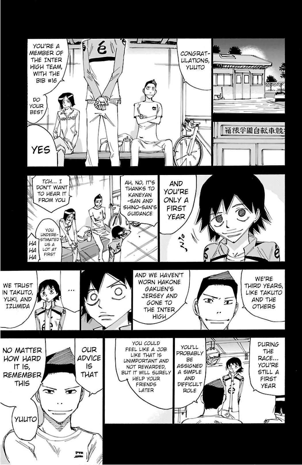 Yowamushi Pedal Chap 487 - Next Chap 488