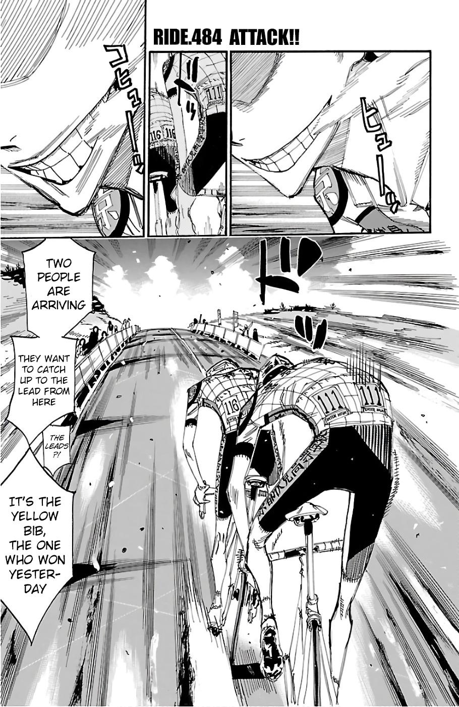 Yowamushi Pedal Chap 484 - Next Chap 485