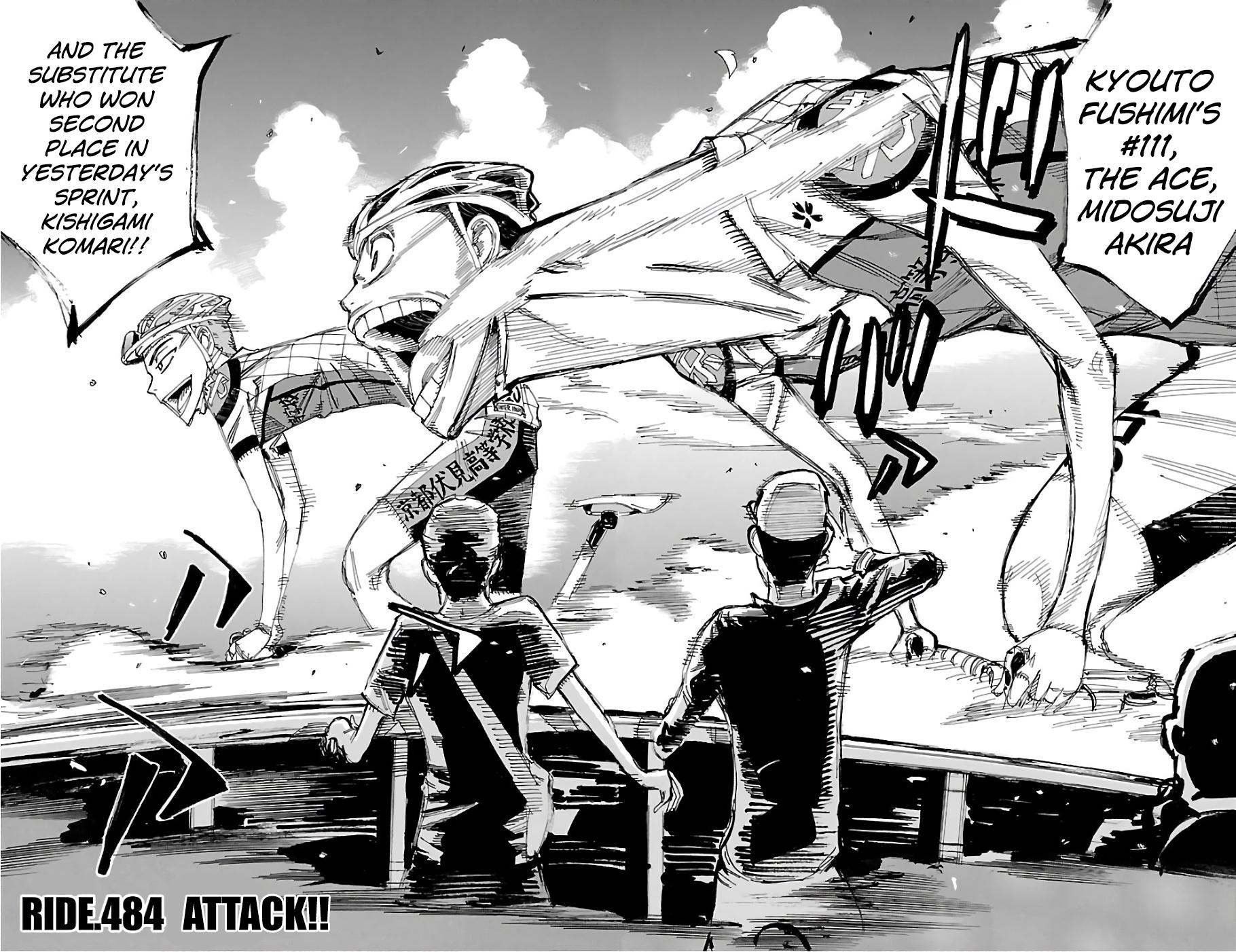 Yowamushi Pedal Chap 484 - Next Chap 485