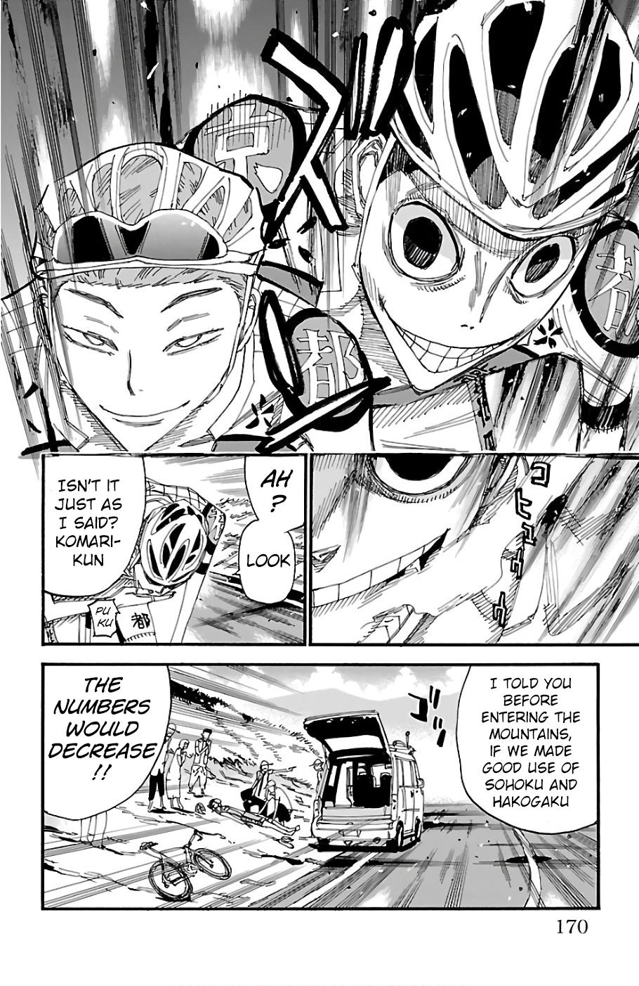 Yowamushi Pedal Chap 484 - Next Chap 485
