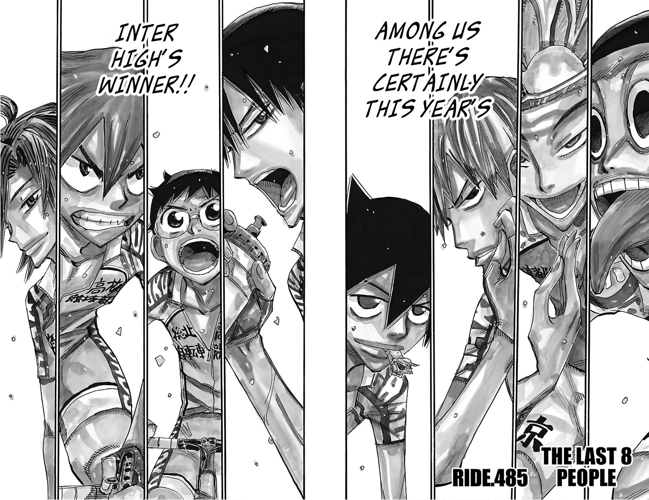Yowamushi Pedal Chap 485 - Next Chap 486