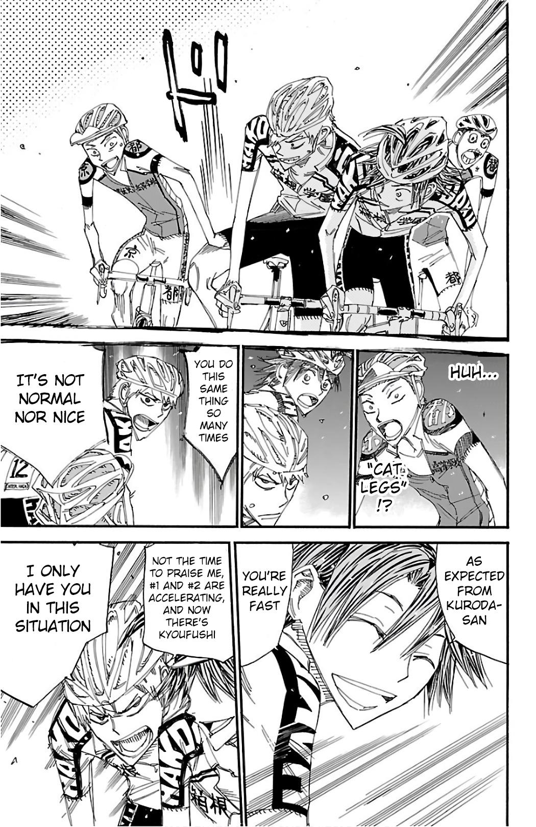 Yowamushi Pedal Chap 485 - Next Chap 486