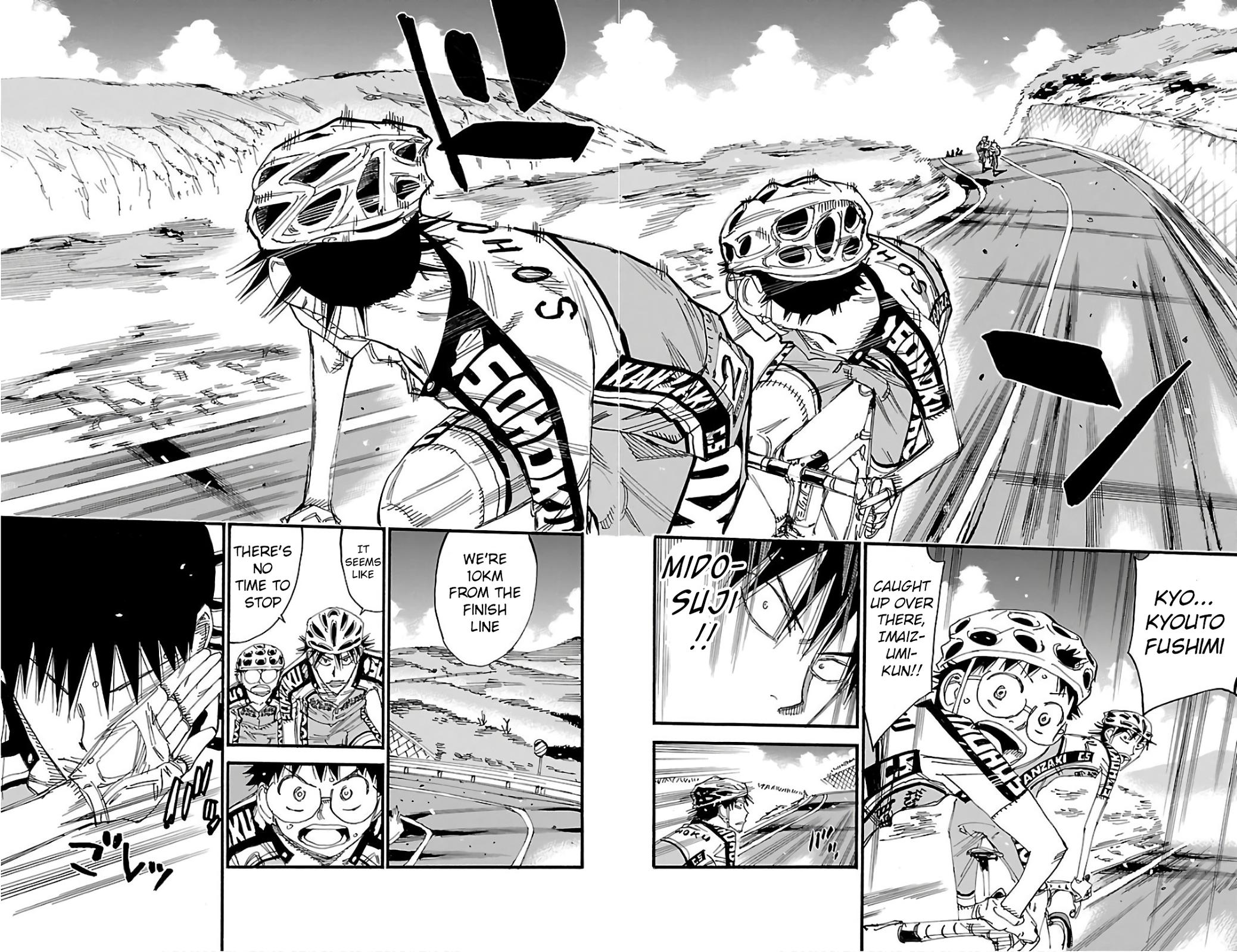 Yowamushi Pedal Chap 485 - Next Chap 486