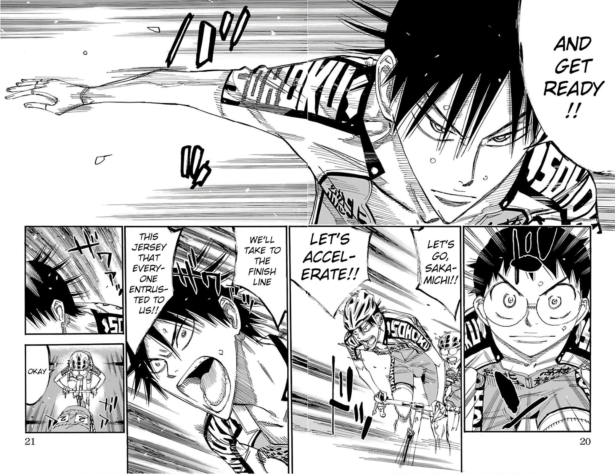 Yowamushi Pedal Chap 485 - Next Chap 486